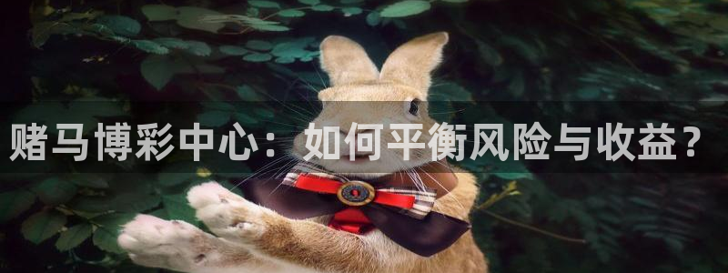sbobet利记体育游戏：赌马博彩中心：如何平衡风险与收益？